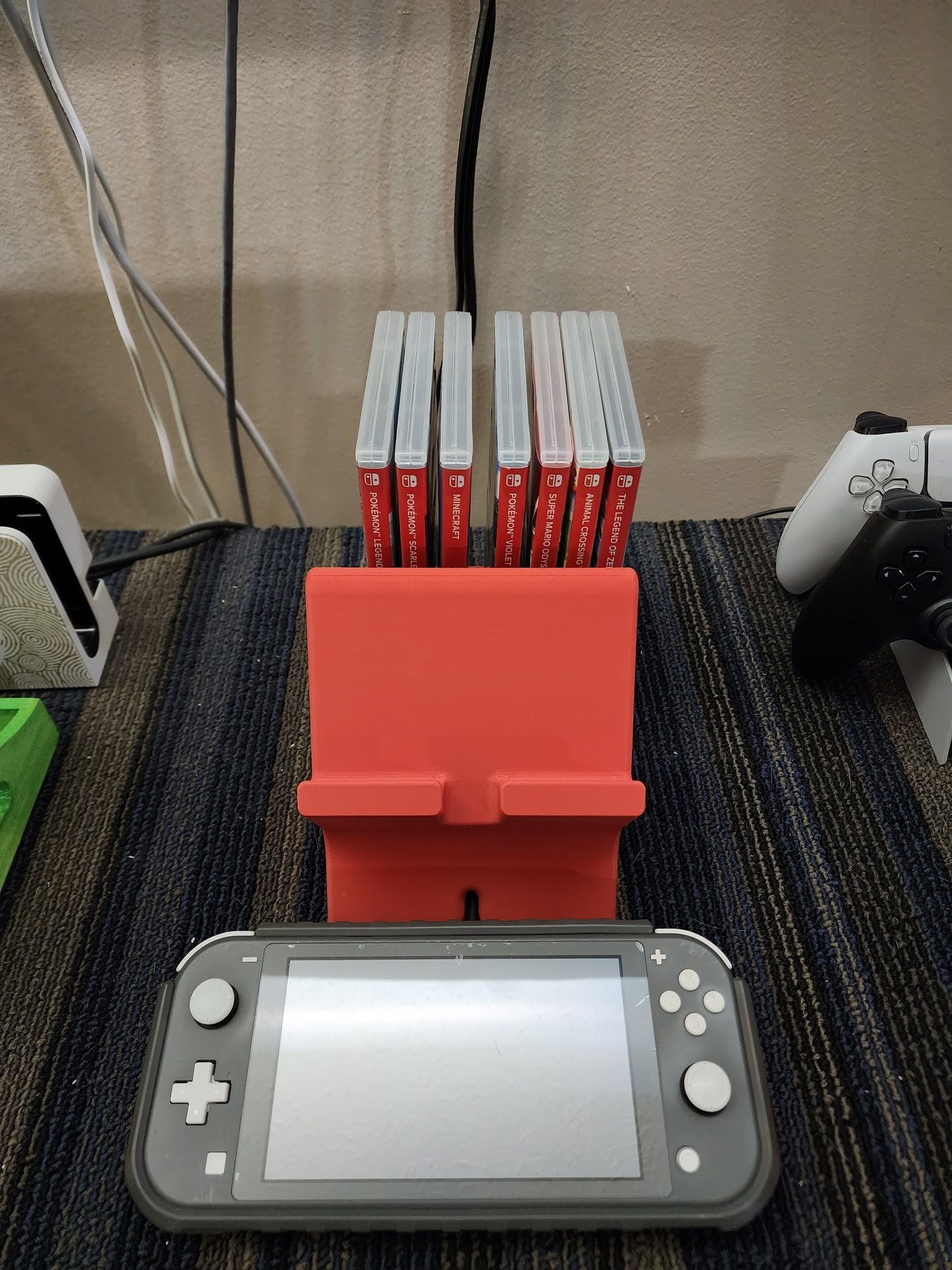 Console Holder with Game Storage