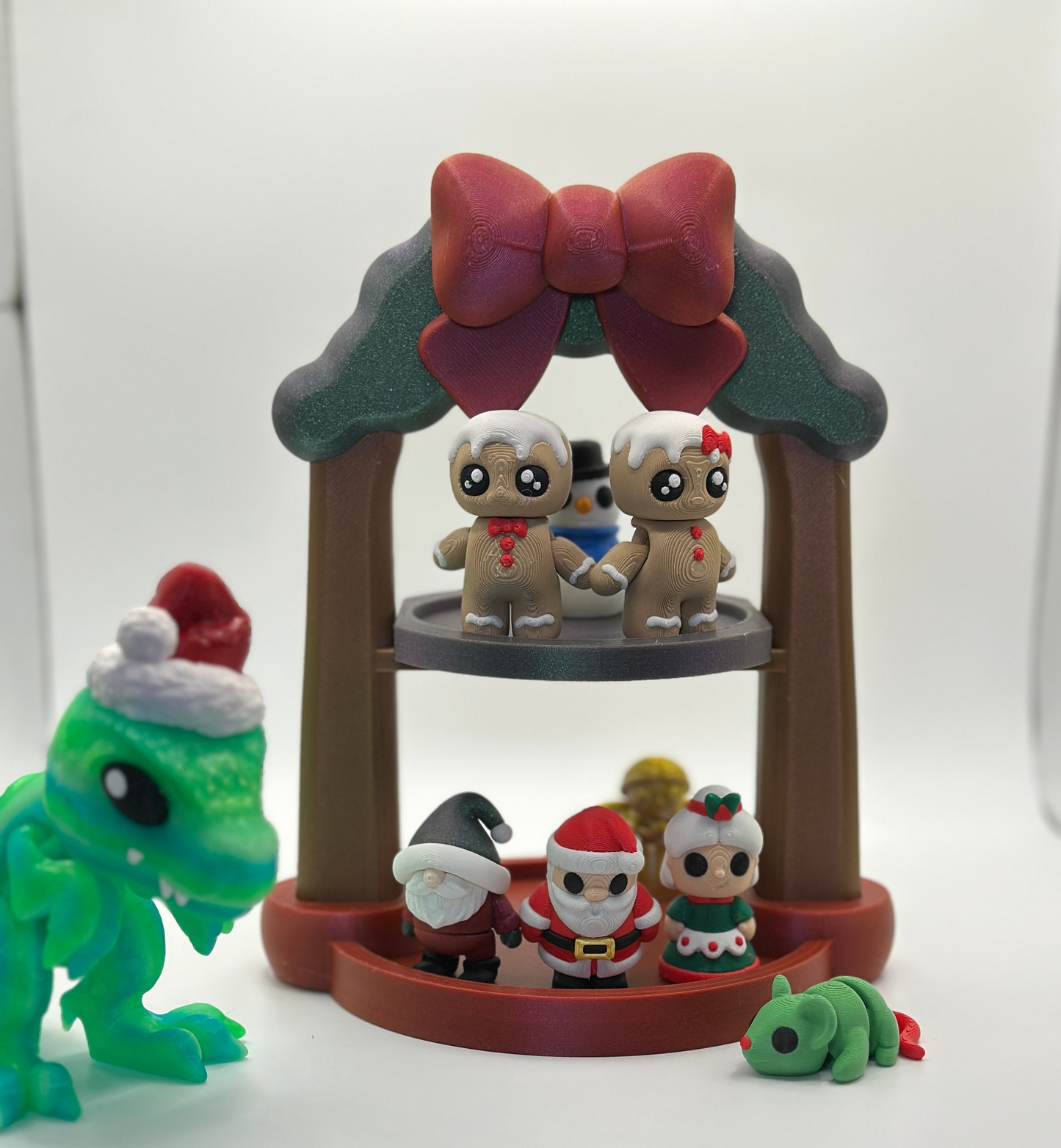 Mini Christmas Display Shelf