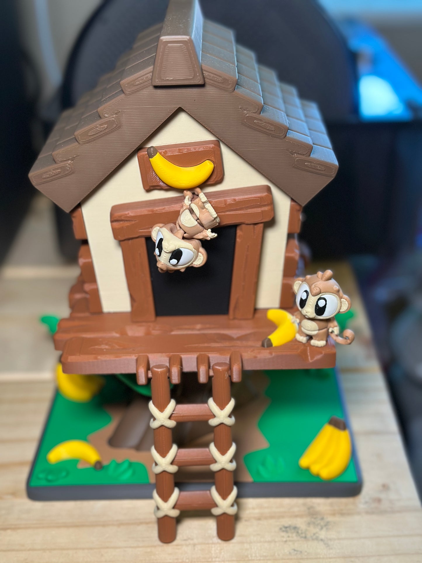 Mini Monkey Treehouse