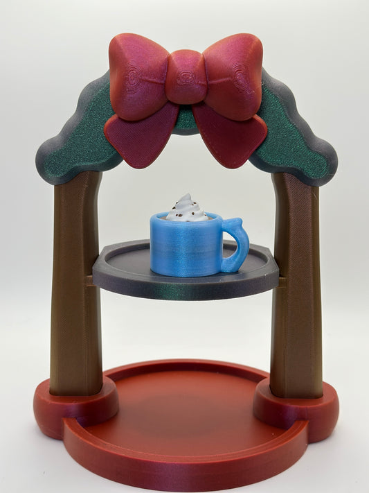 Mini Christmas Display Shelf