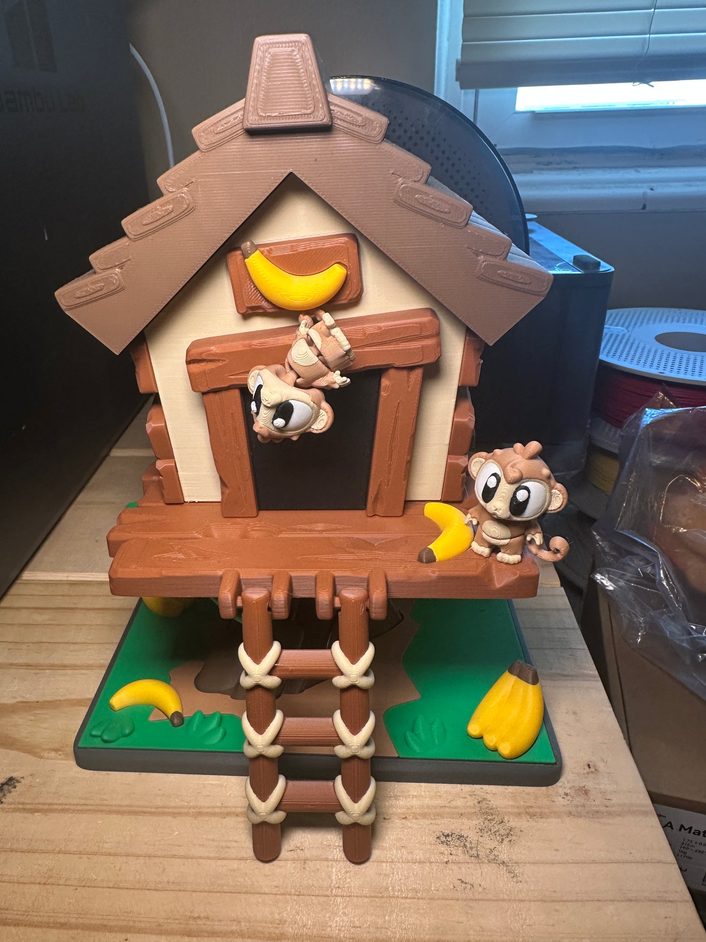 Mini Monkey Treehouse