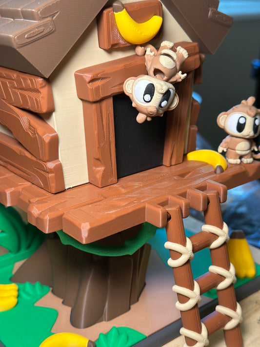 Mini Monkey Treehouse